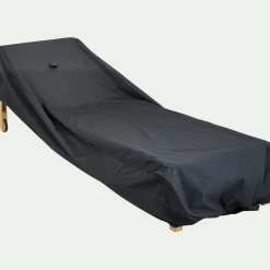 Housse De Protection*alinea Housse de protection pour transat (L200x75xH45cm) - Noir