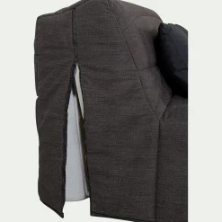 Housse Clic-Clac & Bz*alinea Housse pour canapé BZ et 2 housses de coussin 160x200cm - Gris anthracite