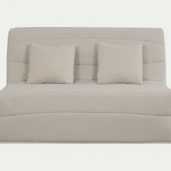 Housse Clic-Clac & Bz*alinea Housse pour canapé BZ et 2 housses de coussin 160x200 cm - Beige