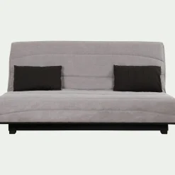 Housse Clic-Clac & Bz*alinea Housse pour canapé clic-clac et 2 housses de coussin 130x190cm - borie Gris