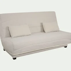 Housse Clic-Clac & Bz*alinea Housse pour clic-clac et 2 housses de coussin 130x190 cm - Beige