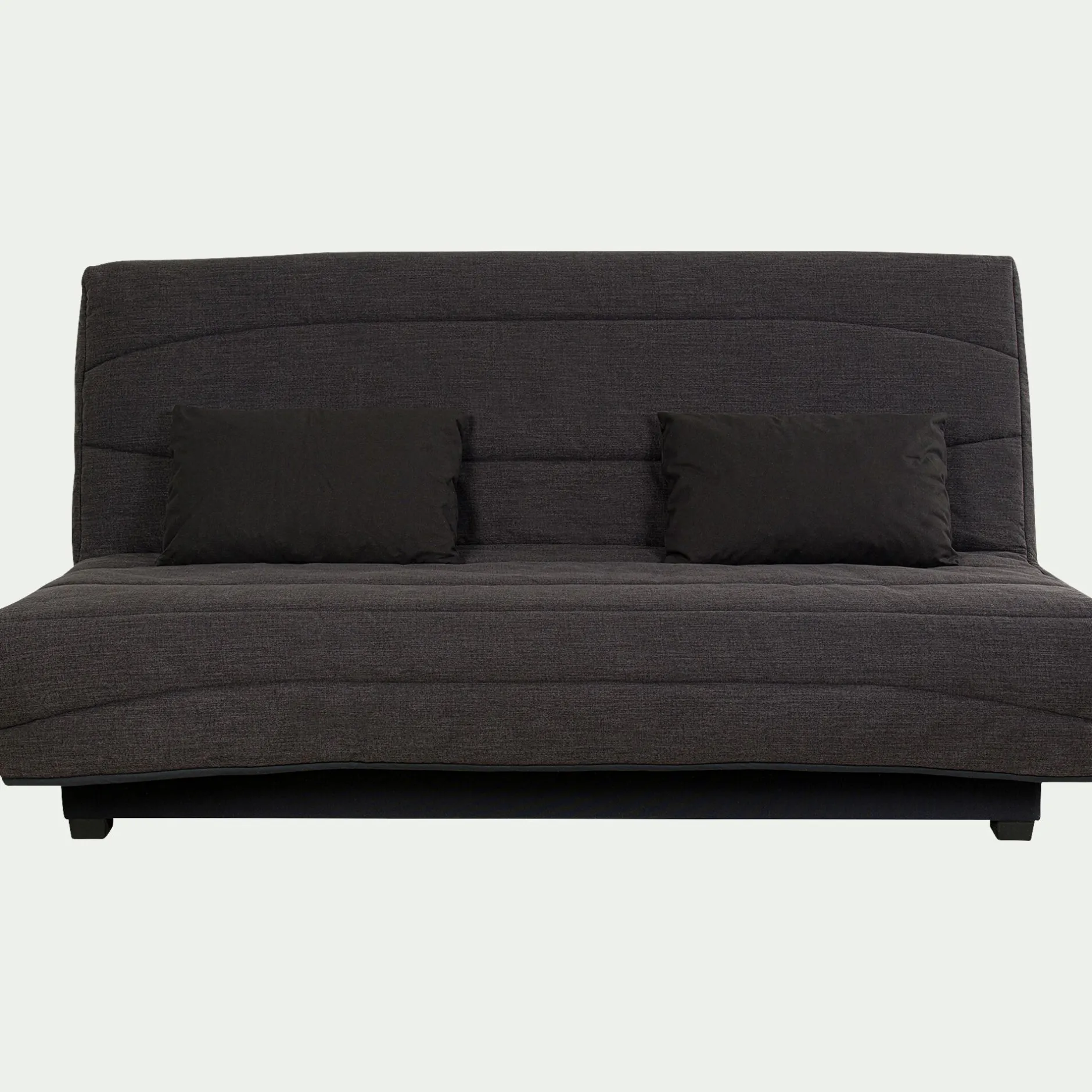 Housse Clic-Clac & Bz*alinea Housse pour clic-clac 130x190cm et 2 housses de coussin - anthracite Gris