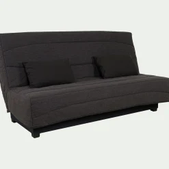 Housse Clic-Clac & Bz*alinea Housse pour clic-clac 130x190cm et 2 housses de coussin - anthracite Gris