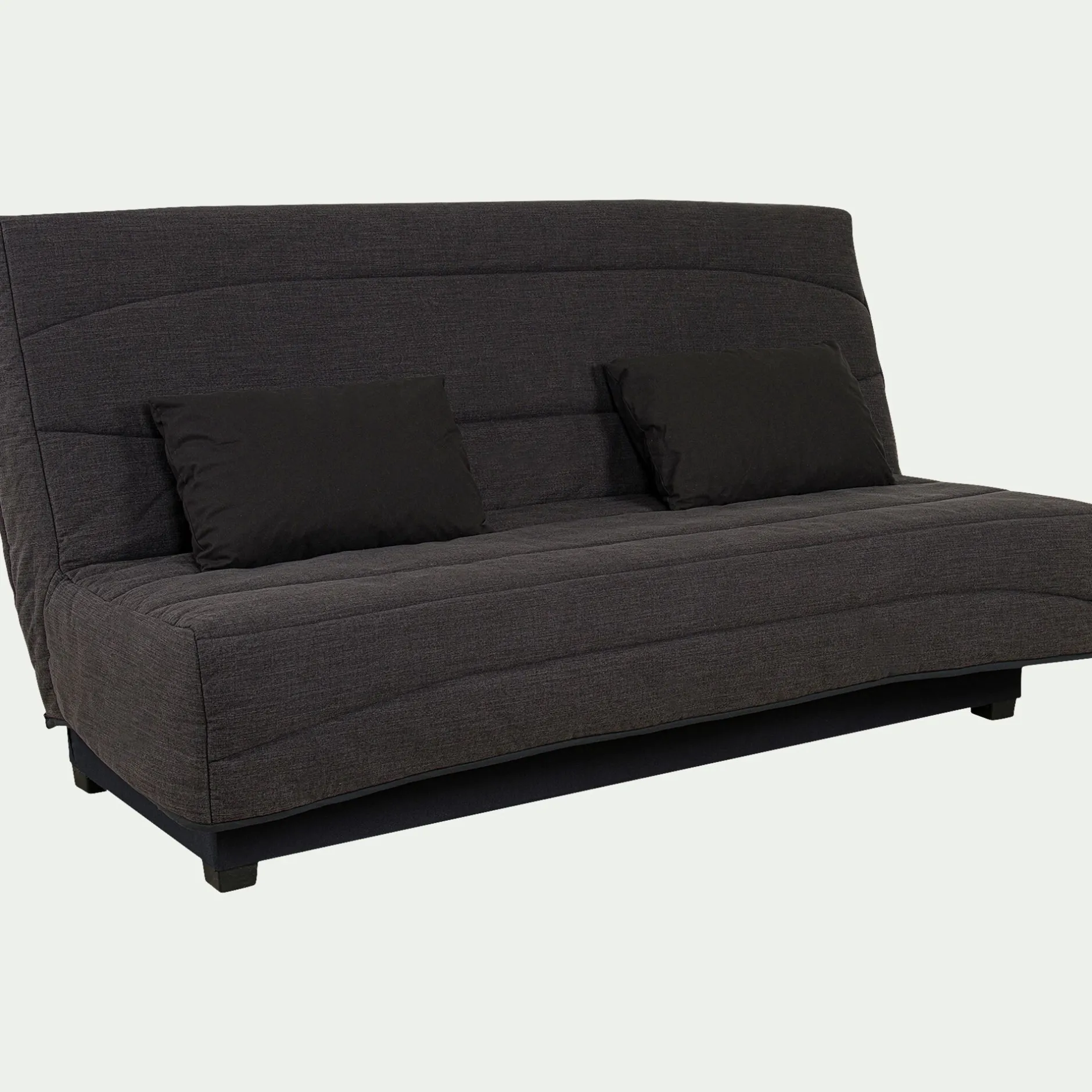 Housse Clic-Clac & Bz*alinea Housse pour clic-clac 130x190cm et 2 housses de coussin - anthracite Gris