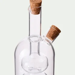 Salière Et Poivrière*alinea Huilier et vinaigrier en verre - Transparent