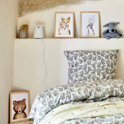 Matelas Enfant|Déco Murale*alinea Image aquarelle encadrée ourson - A4