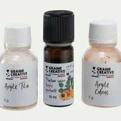Cosmétique*alinea Kit de création de savons à l'argile Marron