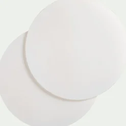 Ustensile Pour Pâtisserie*alinea Kit disques de lissage ganache 23cm - Blanc