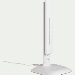 Lampe De Bureau*alinea Lampe à clapet tactile avec écran - H33,5cm Blanc