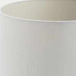 Lampe De Chevet|Lampe À Poser*alinea Lampe à poser en bois d'acacia - blanc D12xH39cm Naturel