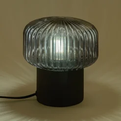 Lampe À Poser*alinea Lampe à poser en verre D16cm - Noir