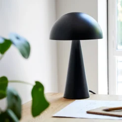 Lampe De Chevet|Lampe De Bureau*alinea Lampe à poser électrifiée en acier H32cm - Noir