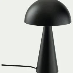 Lampe De Chevet|Lampe De Bureau*alinea Lampe à poser électrifiée en acier H32cm - Noir
