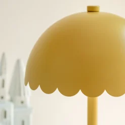 Matelas Enfant*alinea Lampe à poser électrifiée en acier H31,5cm - Jaune