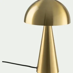 Lampe De Chevet|Lampe De Bureau*alinea Lampe à poser électrifiée en acier H32cm - Doré