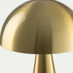 Lampe De Chevet|Lampe De Bureau*alinea Lampe à poser électrifiée en acier H32cm - Doré