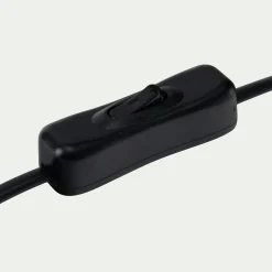 Lampe À Poser*alinea Lampe à poser électrifiée en papier tressé H39cm - Naturel