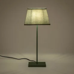 Lampe De Chevet|Lampe À Poser*alinea Lampe à poser électrifiée en coton - cèdre H47cm Vert