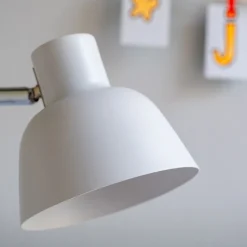 Matelas Enfant*alinea Lampe à poser électrifiée en bois et métal D41,5cm - Blanc