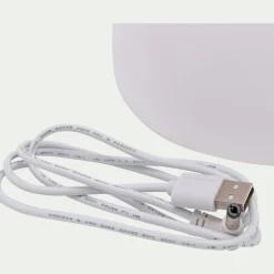 Luminaire Exterieur|Lampe Et Lampadaire D'Extérieur*alinea Lampe à poser pour l'extérieur H36xD18cm - Blanc