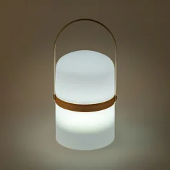 Luminaire Exterieur|Lampe Et Lampadaire D'Extérieur*alinea Lampe à poser pour l'extérieur H36xD18cm - Blanc