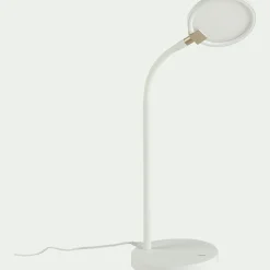 Lampe De Bureau|Lampe À Poser*alinea Lampe de bureau avec variateur H31,50cm - Blanc