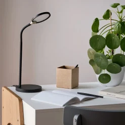 Lampe De Bureau|Lampe À Poser*alinea Lampe de bureau avec variateur H31,50cm - Noir