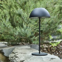 Luminaire Exterieur|Lampes Solaires & Nomades*alinea Lampe de table à poser nomade H28cm - Noir
