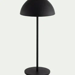 Luminaire Exterieur|Lampes Solaires & Nomades*alinea Lampe de table à poser nomade H28cm - Noir