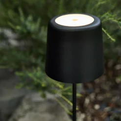 Luminaire Exterieur|Lampe Et Lampadaire D'Extérieur*alinea Lampe de table à poser nomade H37cm - Noir