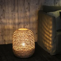 Lampe À Poser*alinea Lampe en rotin H50cm - Naturel