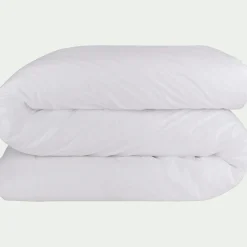 Parure De Lit*alinea Linge de lit uni en coton - Blanc