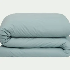 Parure De Lit*alinea Linge de lit uni en coton - calaluna Bleu