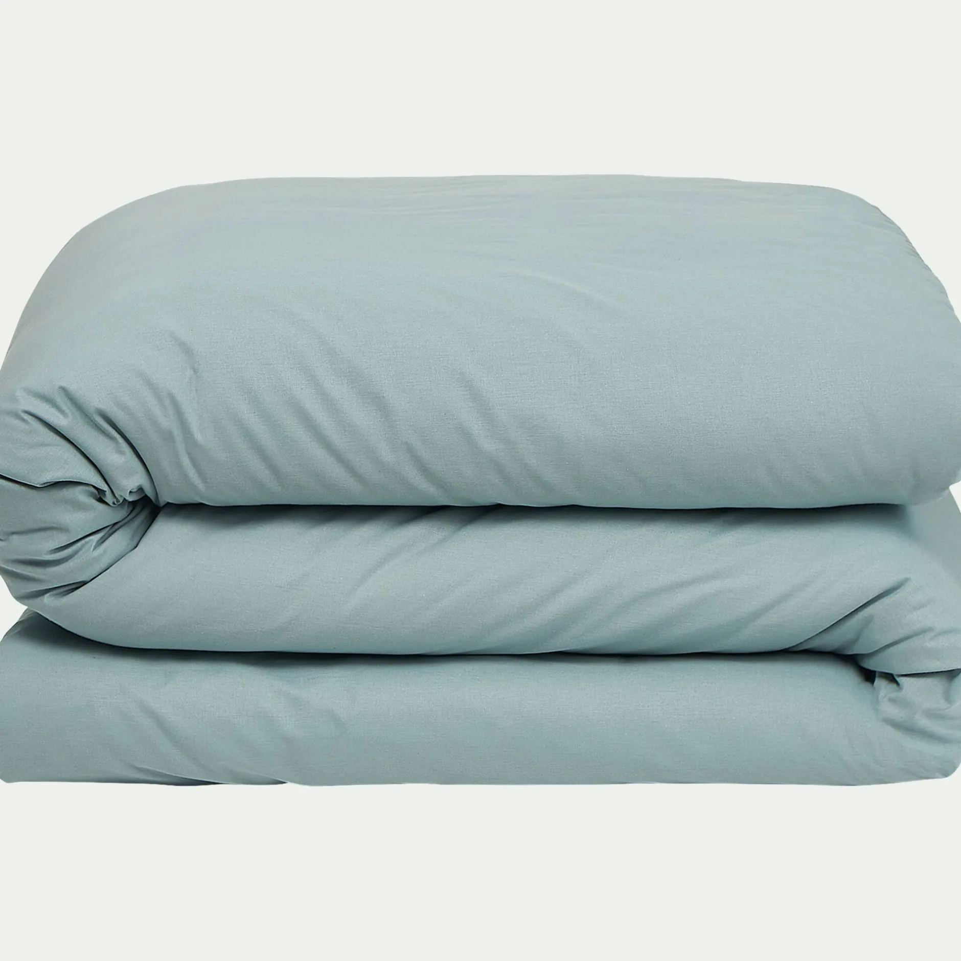 Parure De Lit*alinea Linge de lit uni en coton - calaluna Bleu