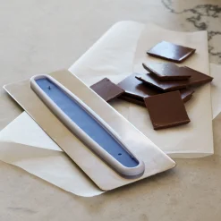 Ustensile Pour Pâtisserie*alinea Lisseur à ganache en inox - bleu