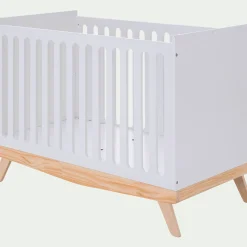 Lit Enfant|Lit Enfant*alinea Lit bébé en bois - Blanc