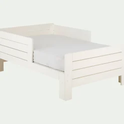 Lit Enfant|Lit Enfant*alinea Lit évolutif 1 place blanc en pin massif 3 positions pour enfant avec matelas évolutif