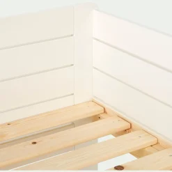 Lit Enfant|Lit Enfant*alinea Lit évolutif 1 place blanc en pin massif 3 positions pour enfant avec matelas évolutif