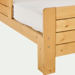 Lit Enfant|Lit Enfant*alinea Lit évolutif 1 place en pin massif 3 positions pour enfant - Bois clair