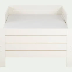 Lit Enfant|Lit Enfant*alinea Lit évolutif 1 place en pin massif 3 positions pour enfant - Blanc