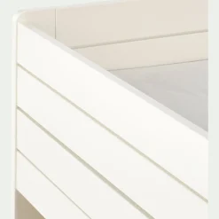 Lit Enfant|Lit Enfant*alinea Lit évolutif 1 place en pin massif 3 positions pour enfant - Blanc