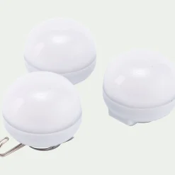 Luminaire Exterieur*alinea Lot de 3 ampoules d'extérieur rechargeables - Blanc