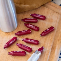 Ustensile Pour Pâtisserie*alinea Lot de 10 cartouches de gaz pour siphon - Rouge