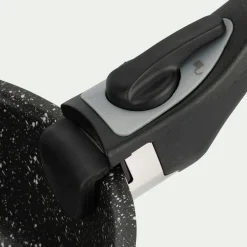 Casserole, Poêle Et Sauteuse*alinea Lot de 3 casseroles en aluminium avec manche amovible (tous feux dont induction) Noir