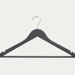 Dressing*alinea Lot de 5 cintres en bois - gris
