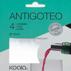 Accessoire Vin*alinea Lot de 4 feuilles anti-gouttes D75mm - Blanc