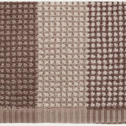 Gant De Toilette*alinea Lot de 2 gants de toilette bouclette jacquard en coton - alpilles Beige