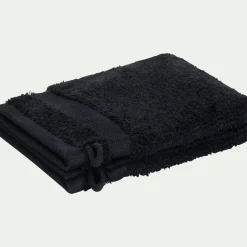 Gant De Toilette*alinea Lot de 2 gants de toilette en coton peigné - gris Gris calabrun