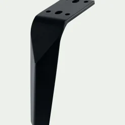 Pied De Sommier*alinea Lot de 4 pieds de sommier en métal H15cm - noir