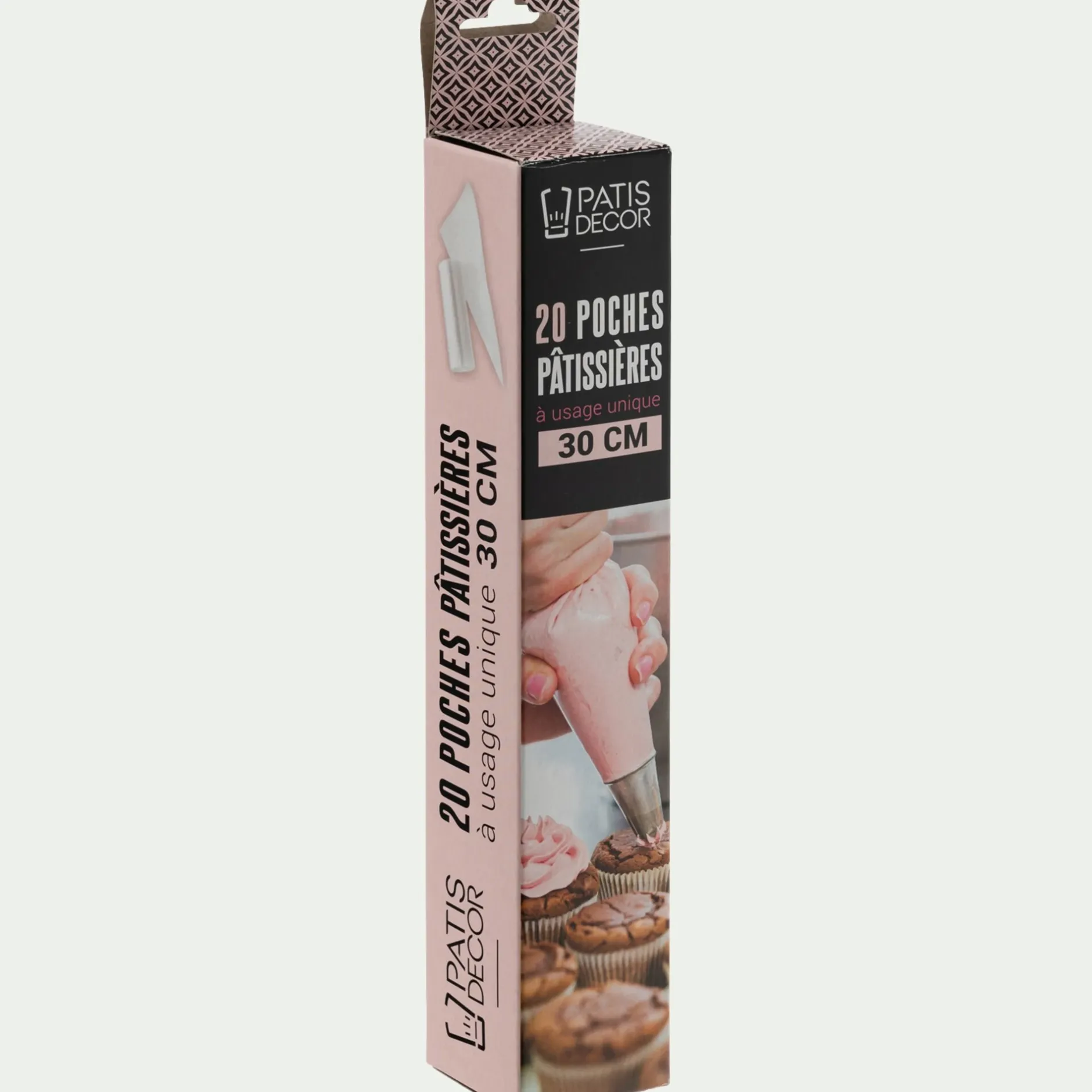 Ustensile Pour Pâtisserie*alinea Lot de 20 poches à douille jetables 30cm - Transparent
